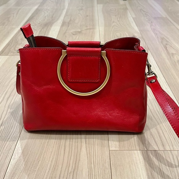 Patricia Nash Women’s Empoli Red Satchel Crossbody Bag - Picture 4 of 12